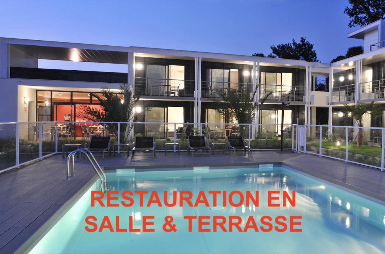 Hotel Eden Park Pau Est, Avec Piscine ภายนอก รูปภาพ
